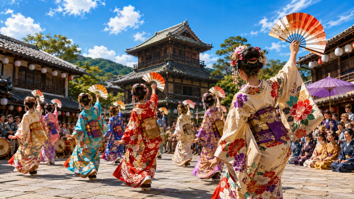 祭り・地域イベントのオリジナルイラスト